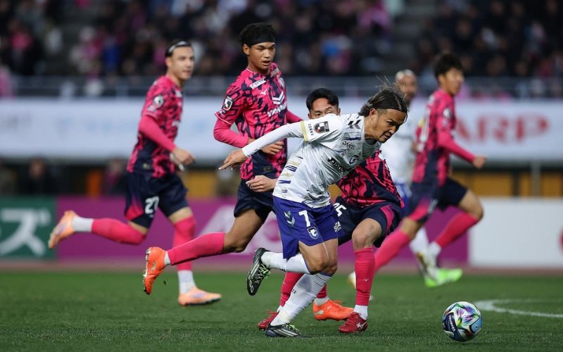 bảng xếp hạng bóng đá nhật mới nhất