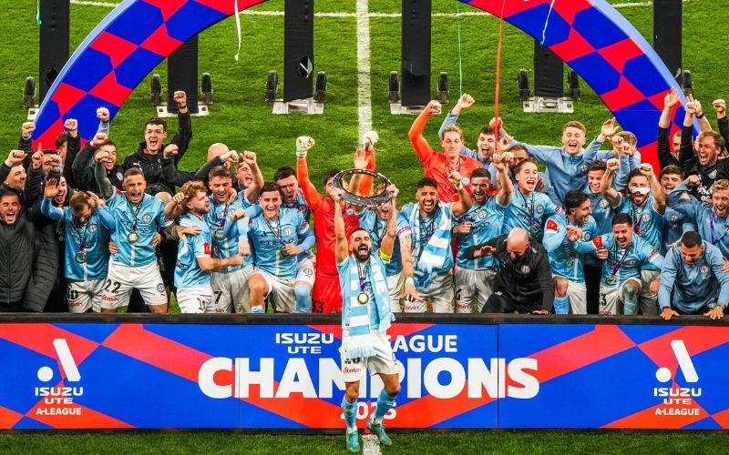 bảng xếp hạng bóng đá úc mới nhất