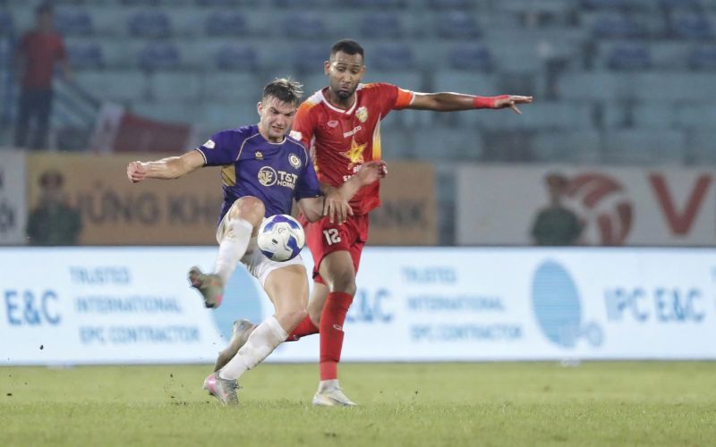 thứ hạng v league cập nhật liên tục