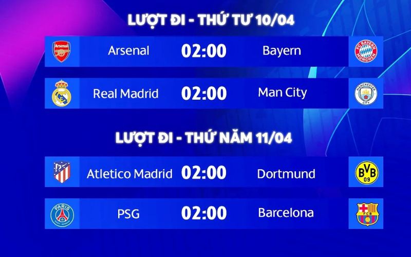 lịch thi đấu bóng đá bongdalive